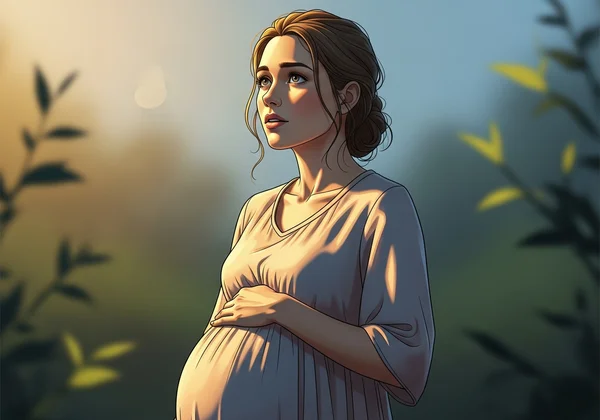 Woman reflecting on her emotional well-being